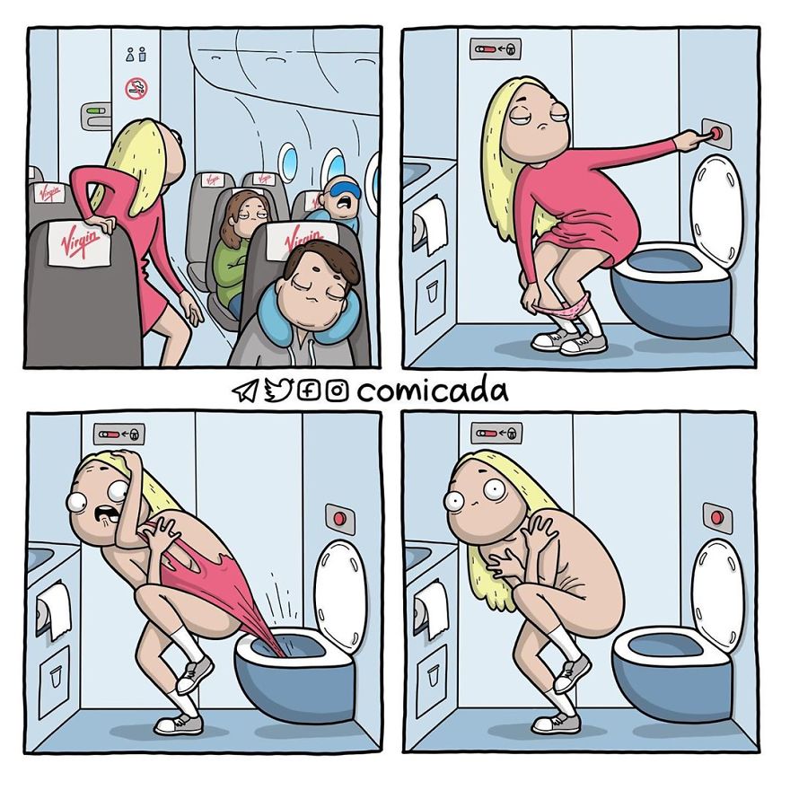 Artist Makes Fun Illustrations Of Problems Faced By Girls (New Pics)