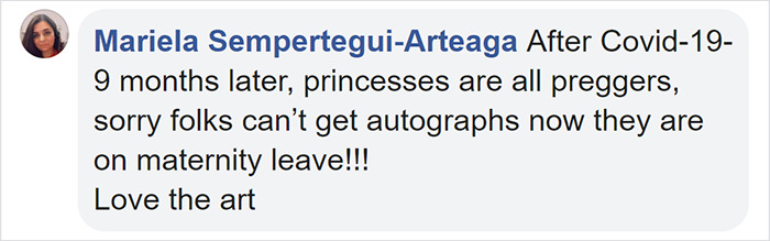 Artist Reimagines Disney Princesses As Pregnant Women And Gives Dad Bodies To The Princes Artist Reimagines Disney Princesses As Pregnant Women And Gives Dad Bodies To The Princes