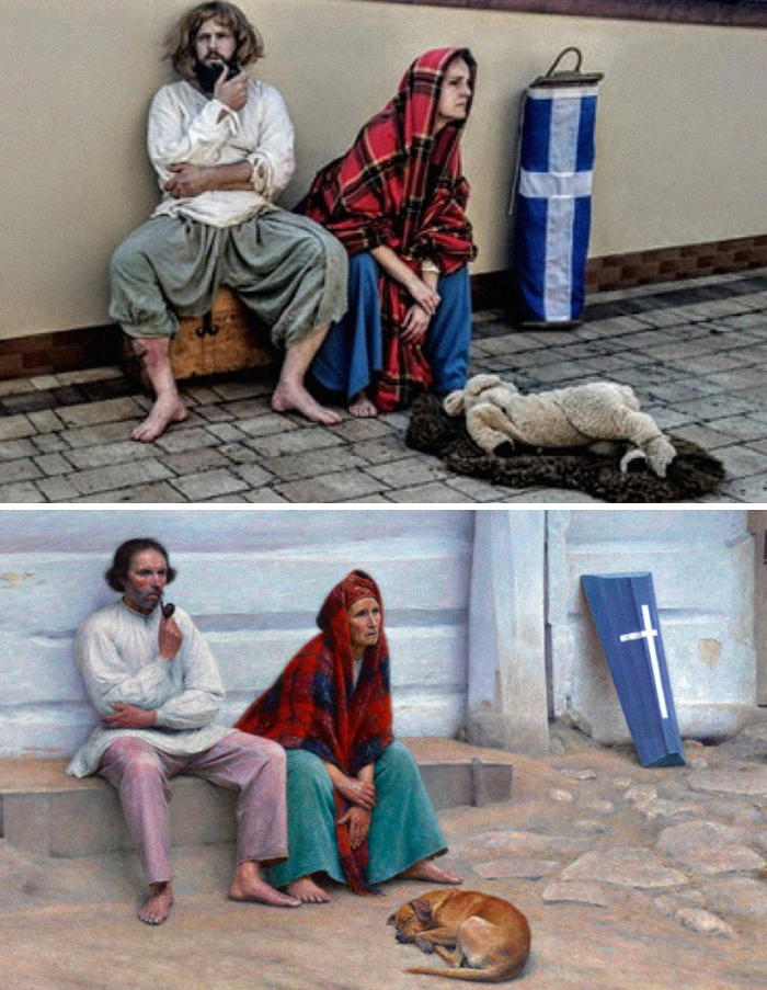 Włodzimierz Tetmajer, "Peasant coffin", 1893-94