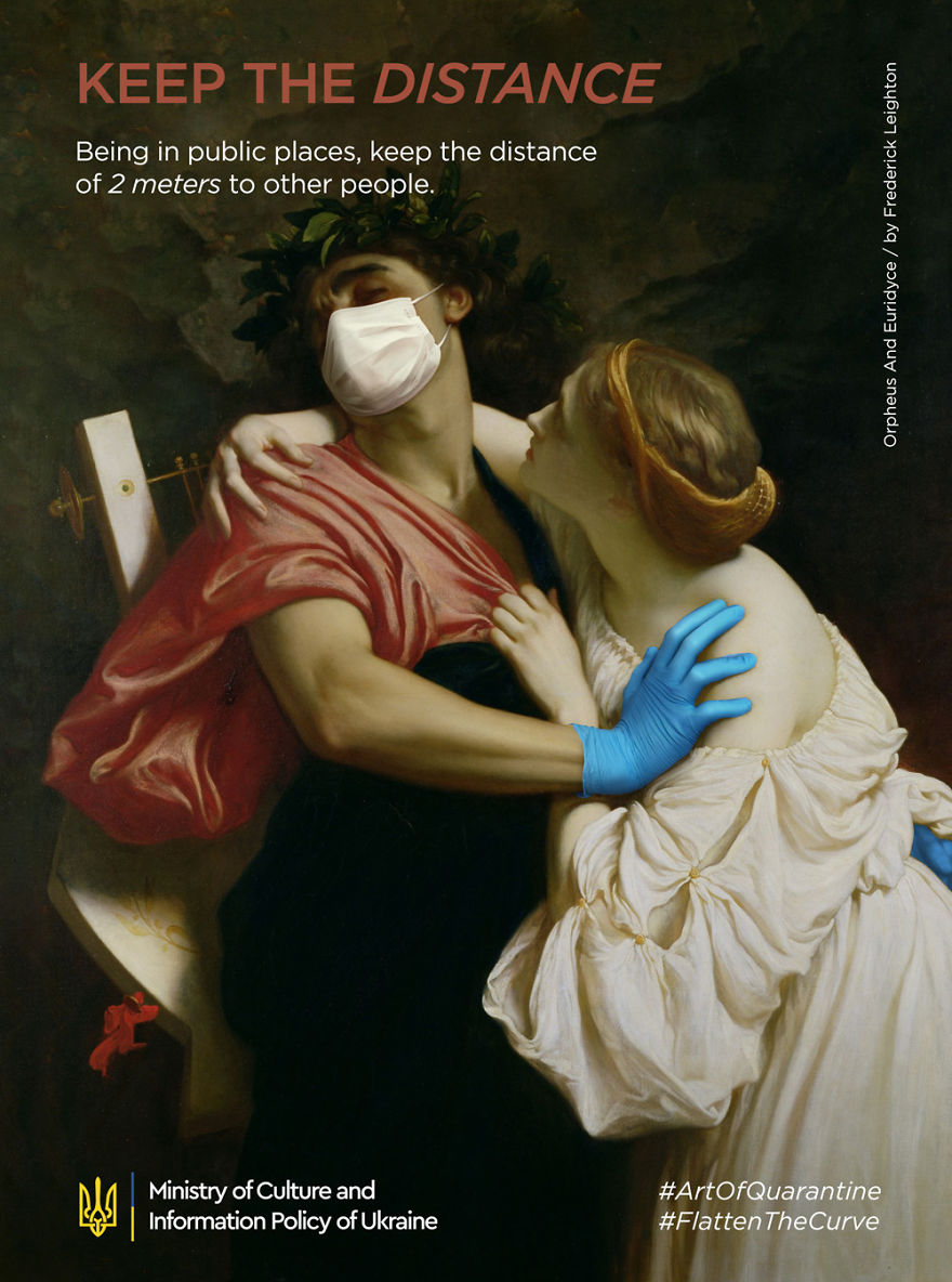 Art Of Quarantine: 9 Famous Art Posters Adjusted To Quarantine