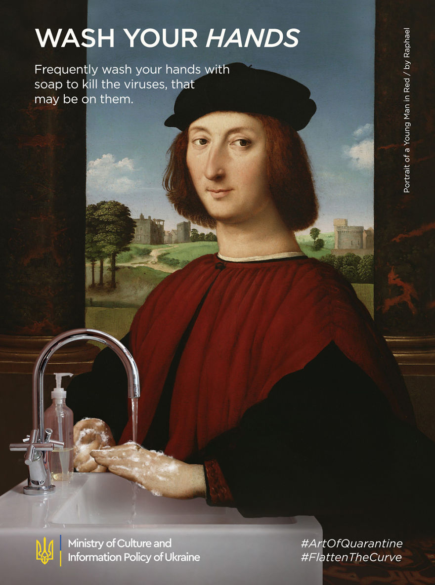 Art Of Quarantine: 9 Famous Art Posters Adjusted To Quarantine Art Of Quarantine: 9 Famous Art Posters Adjusted To Quarantine