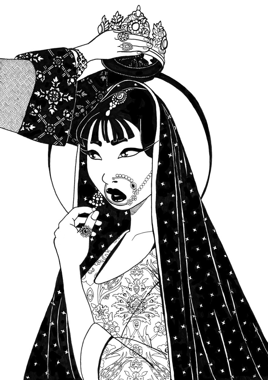 For Inktober Challenge, I Retold A Famous Russian Folktale Like Never Before For Inktober Challenge, I Retold A Famous Russian Folktale Like Never Before