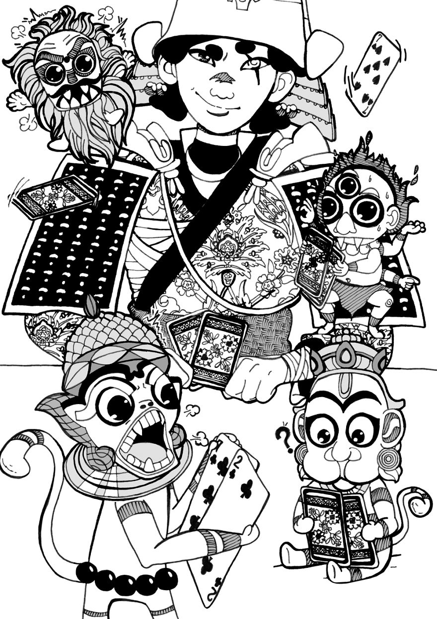 For Inktober Challenge, I Retold A Famous Russian Folktale Like Never Before For Inktober Challenge, I Retold A Famous Russian Folktale Like Never Before