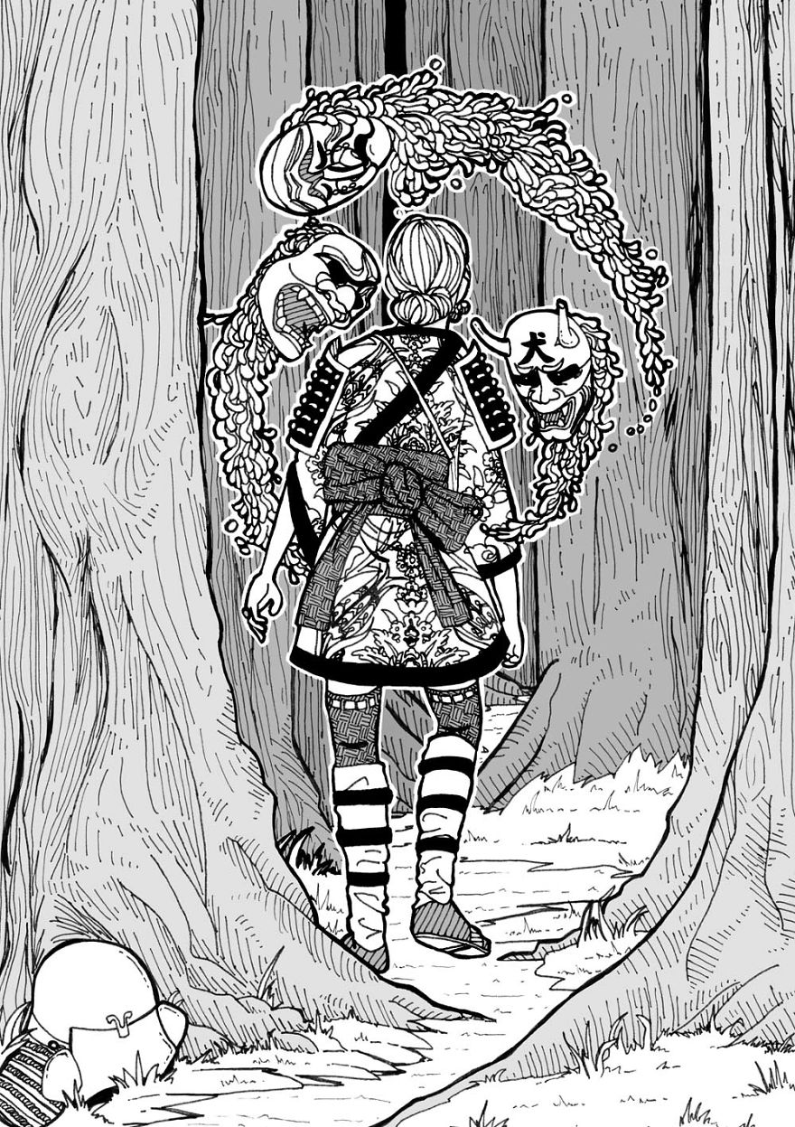 For Inktober Challenge, I Retold A Famous Russian Folktale Like Never Before For Inktober Challenge, I Retold A Famous Russian Folktale Like Never Before