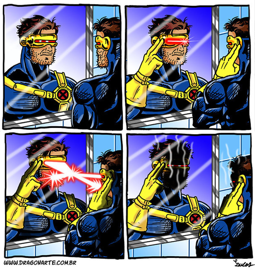 Artist Shows The Daily Lives Of Our Favorite Superheroes And The Result Is Hilarious