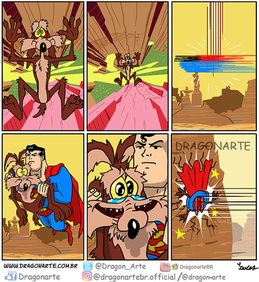 Artist Shows The Daily Lives Of Our Favorite Superheroes And The Result Is Hilarious