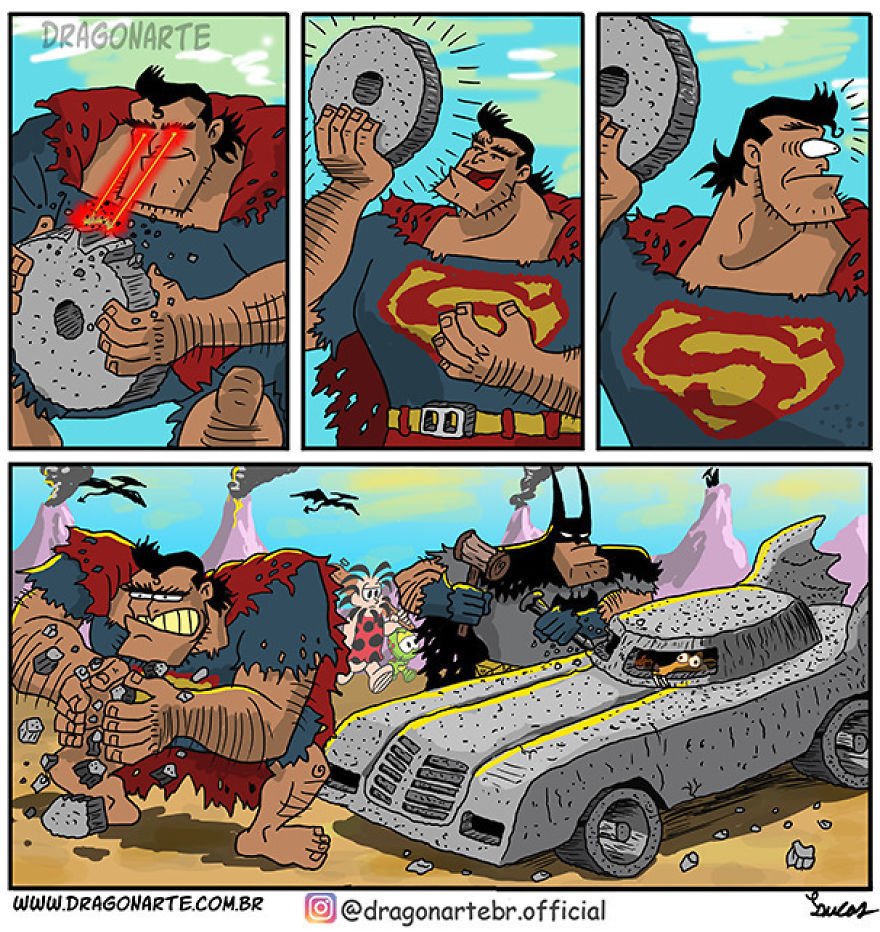 Artist Shows The Daily Lives Of Our Favorite Superheroes And The Result Is Hilarious