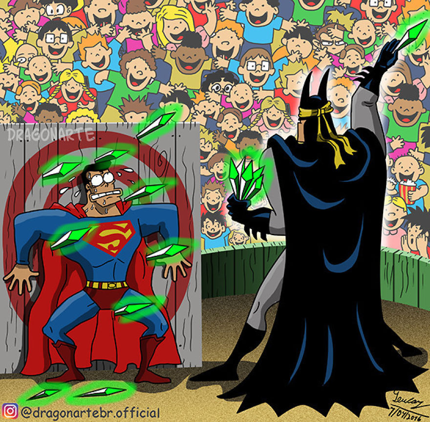 Artist Shows The Daily Lives Of Our Favorite Superheroes And The Result Is Hilarious