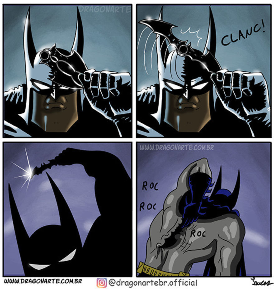 Artist Shows The Daily Lives Of Our Favorite Superheroes And The Result Is Hilarious