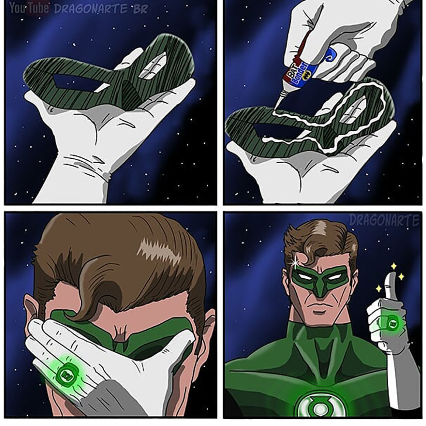 Artist Shows The Daily Lives Of Our Favorite Superheroes And The Result Is Hilarious