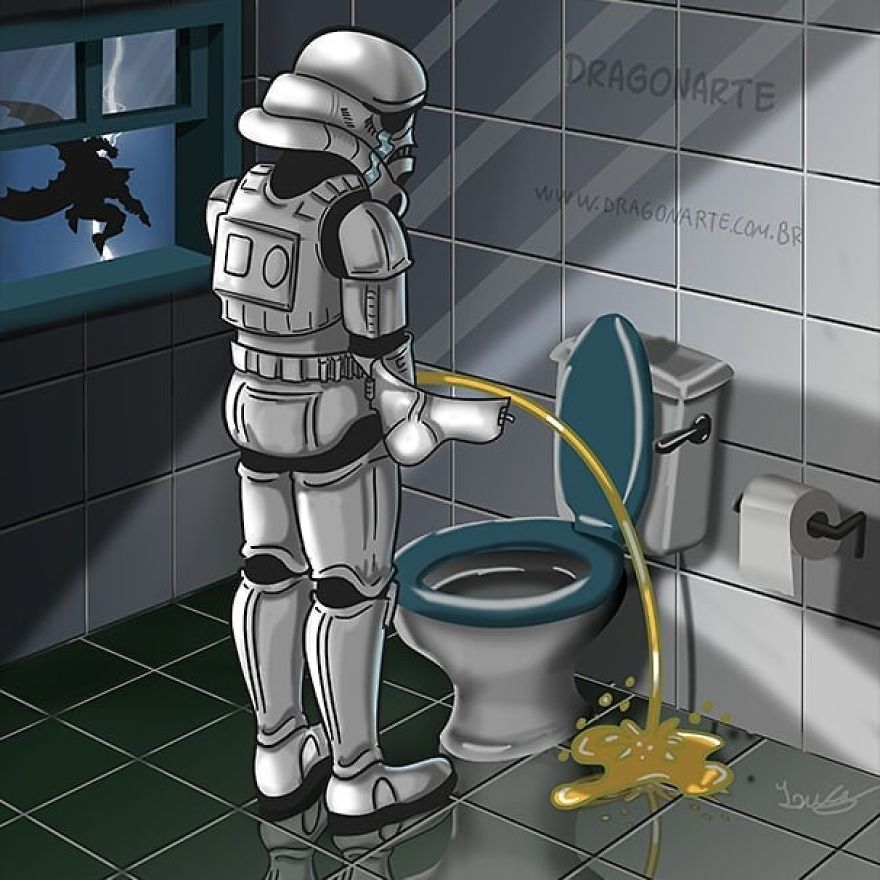 Artist Shows The Daily Lives Of Our Favorite Superheroes And The Result Is Hilarious