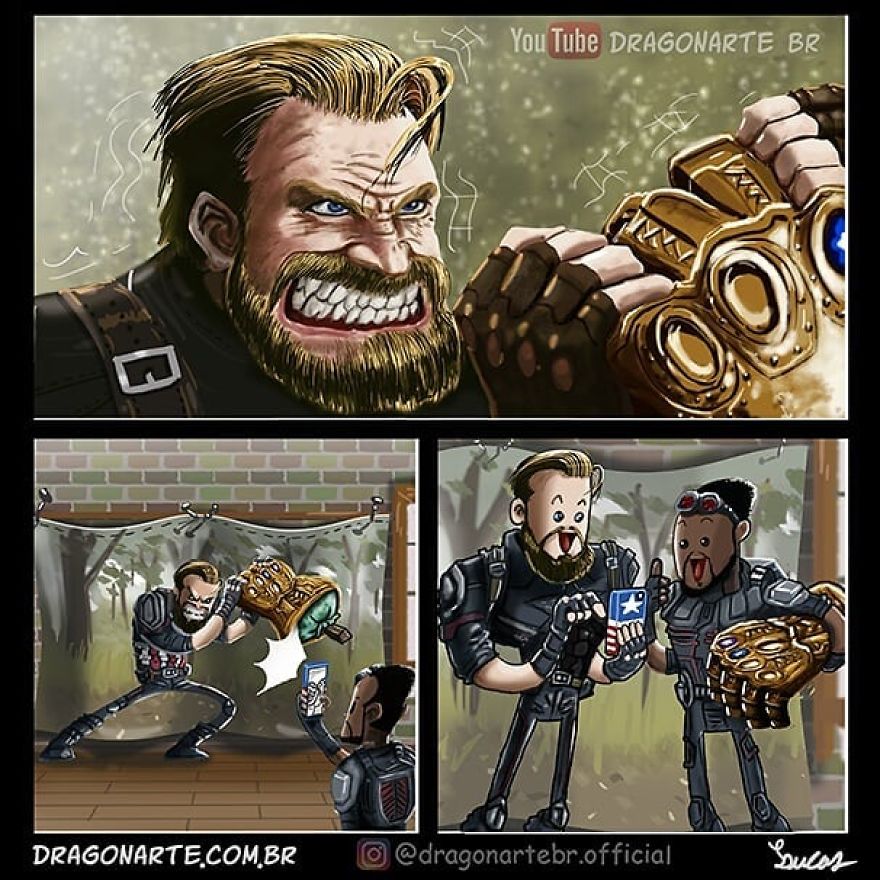 Artist Shows The Daily Lives Of Our Favorite Superheroes And The Result Is Hilarious