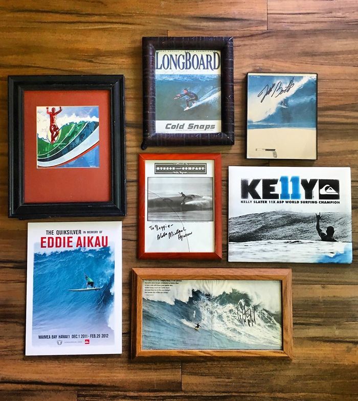 On The Bright Side, Finding Long Lost Surf Legend Memorabilia While Quarantine Purging Is Cool