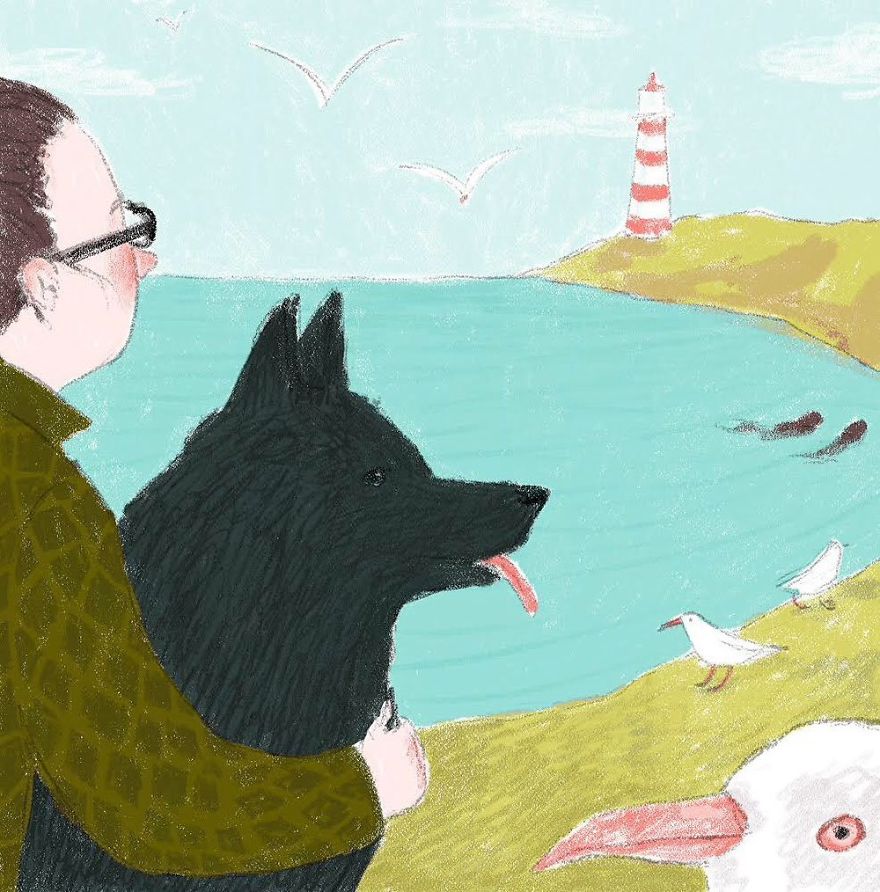 Going To The Seaside With My Dog