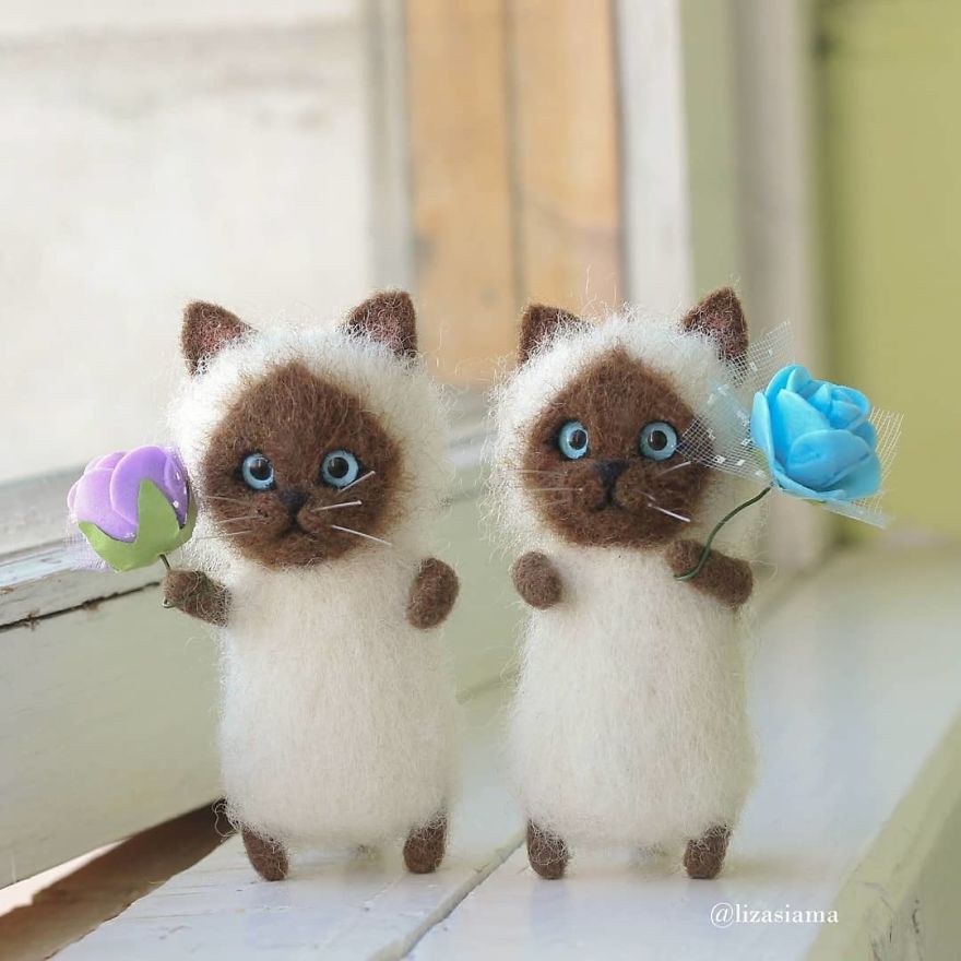 Russian Artist Produces Kittens Made Of Wool So Cute You Will Want One