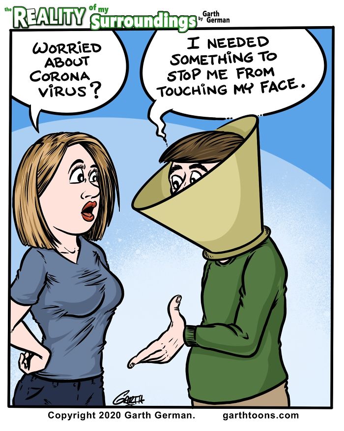 Can’t. Stop. Touching. Face!