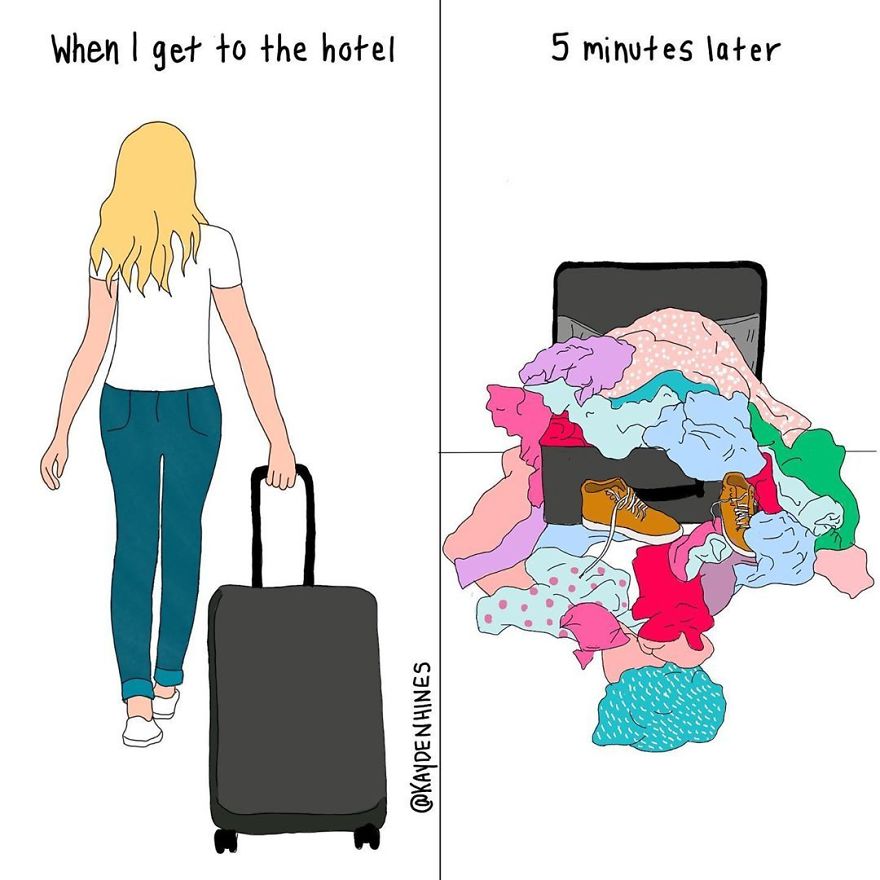 Illustrator Makes Funny Cartoons And Attracts Everyone With His Alter Ego (New Pics)