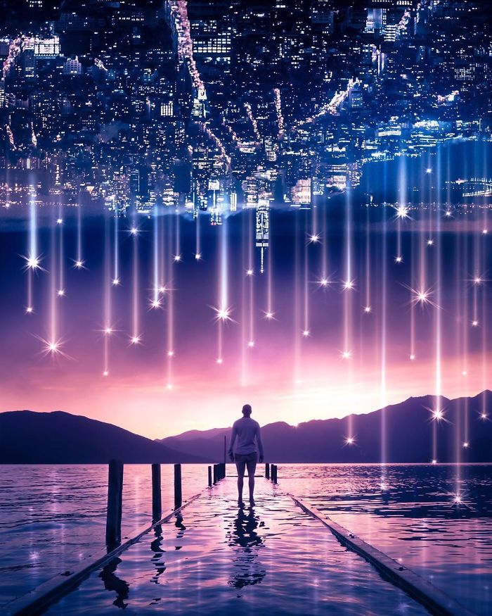 Artist Makes The World Glow In Photoshop