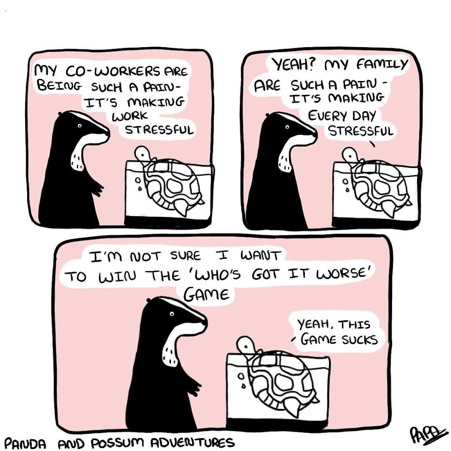 Panda And Possum Adventures- Webcomic