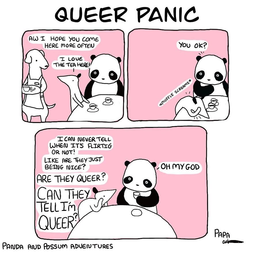 Panda And Possum Adventures- Webcomic