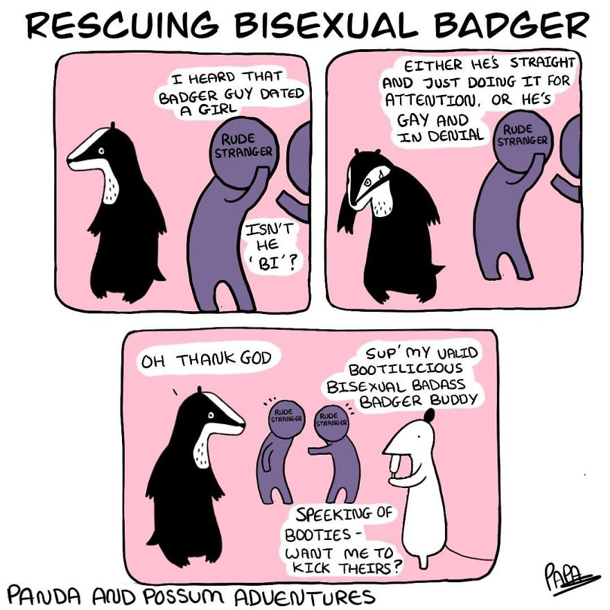 Panda And Possum Adventures- Webcomic