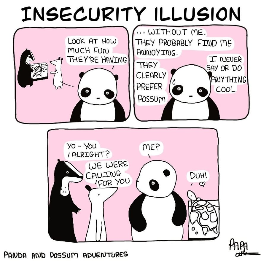 Panda And Possum Adventures- Webcomic