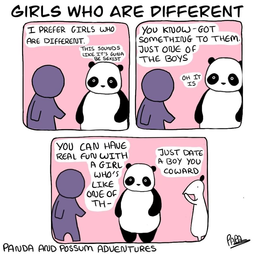 Panda And Possum Adventures- Webcomic