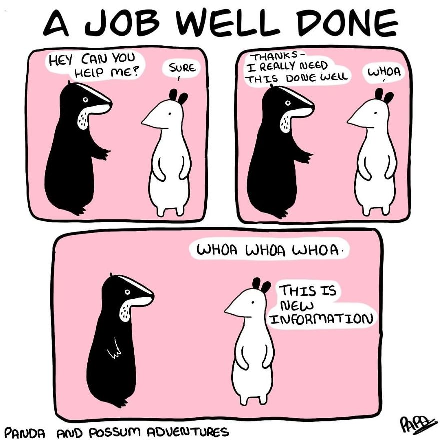 Panda And Possum Adventures- Webcomic