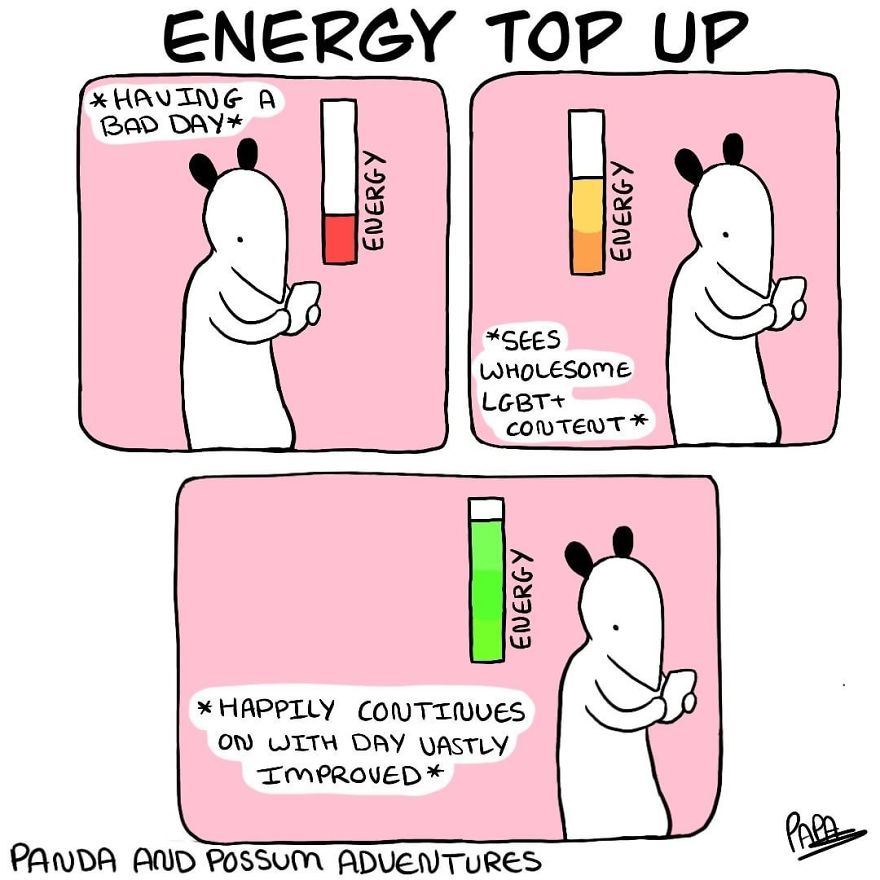 Panda And Possum Adventures- Webcomic