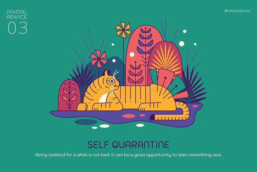 9 Illustrations I Created With Animals Giving Advice On The Pandemic And Quarantine 9 Illustrations I Created With Animals Giving Advice On The Pandemic And Quarantine