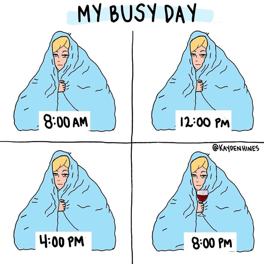 Illustrator Makes Funny Cartoons And Attracts Everyone With His Alter Ego (New Pics)