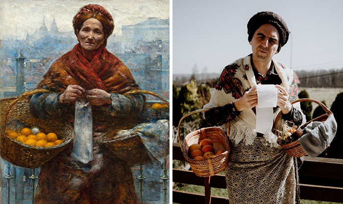 Aleksander Gierymski, "Jewess with oranges", 1880-1881