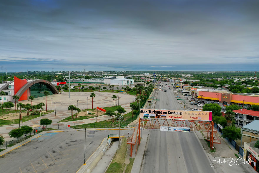 I Went Out And Took 19 Aerial Photos To Capture How Covid-19 Is Affecting Businesses In The Border Town Of Ciudad Acuña, Mexico.