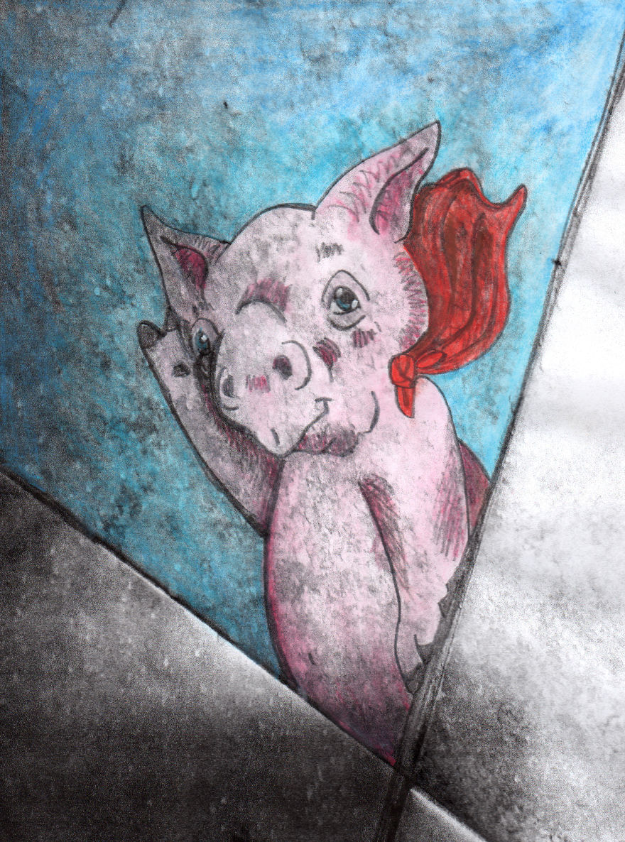 Quirky Drawings Inspired By My Shower Tiles. Quirky Drawings Inspired By My Shower Tiles.