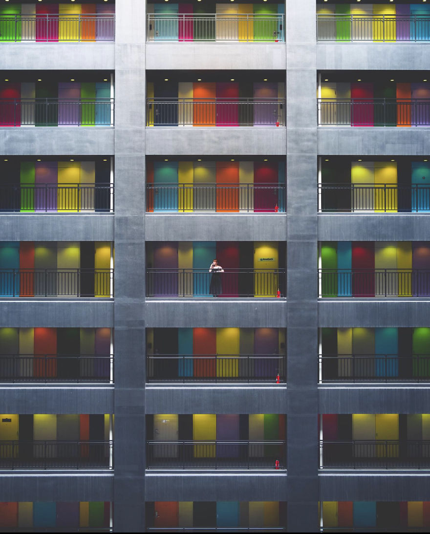 Colorful Architecture In Tokyo