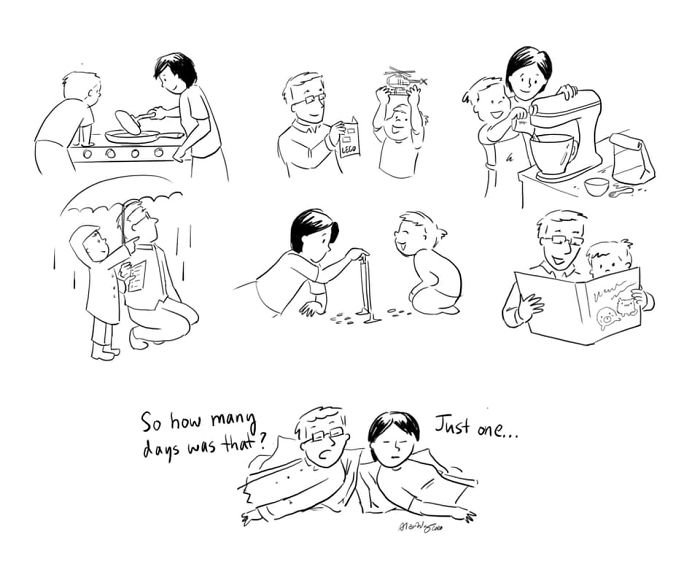 My Lighthearted Comics About Quarantine