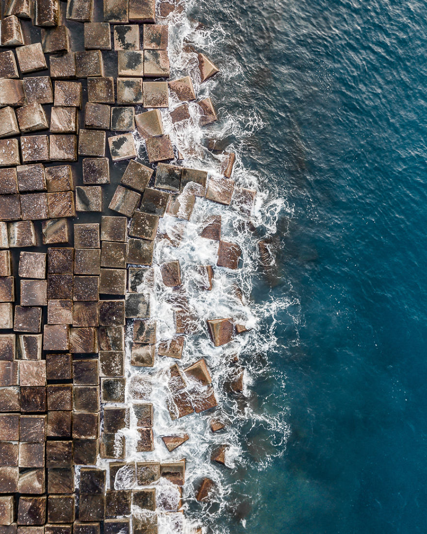 Drone Photography Captures Barcelona's Architectural Symmetry From Above Drone Photography Captures Barcelona's Architectural Symmetry From Above