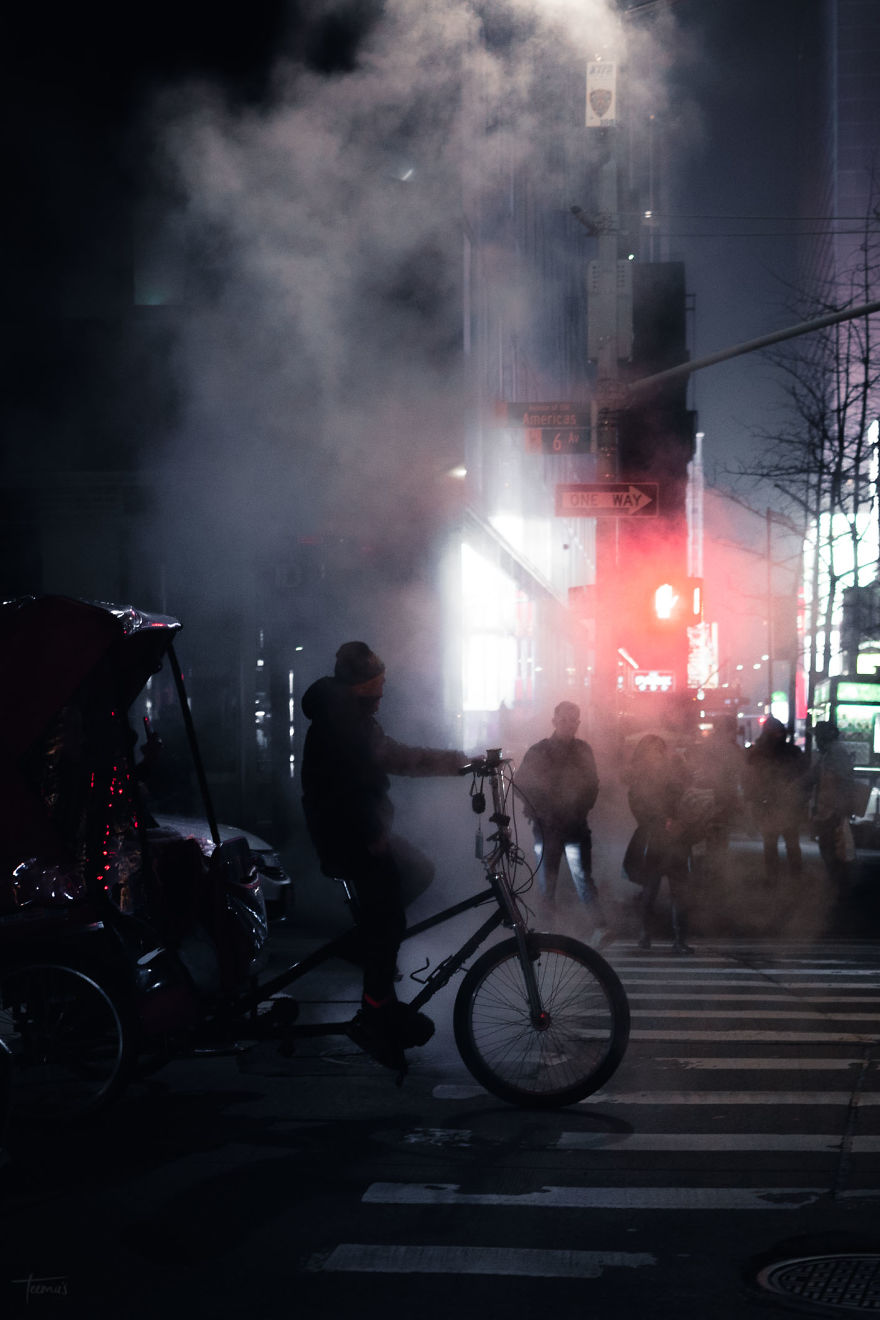 Gotham And Blade Runner Inspired Photos Of New York Before The Lockdown