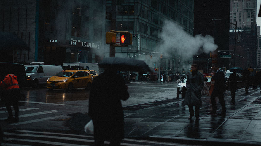 Gotham And Blade Runner Inspired Photos Of New York Before The Lockdown