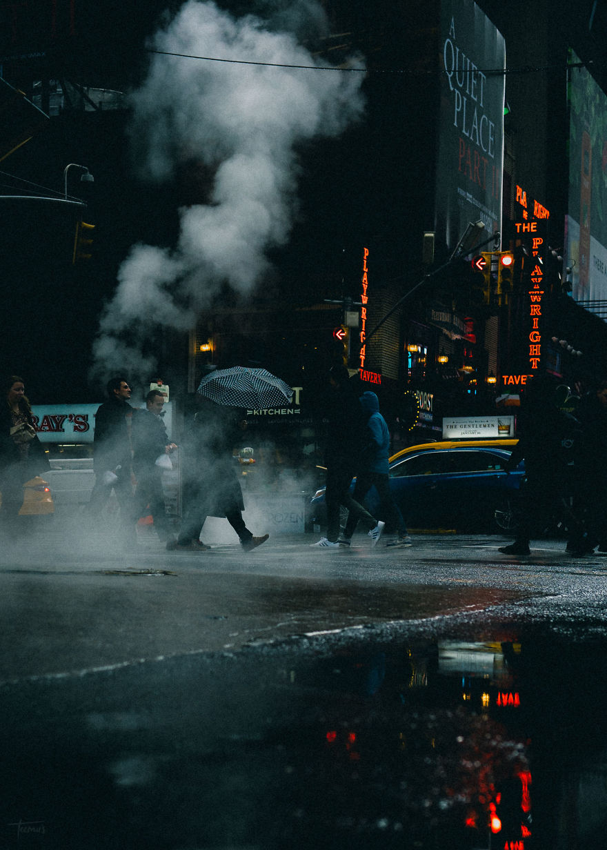 Gotham And Blade Runner Inspired Photos Of New York Before The Lockdown