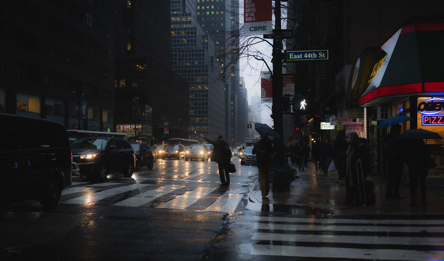 Gotham And Blade Runner Inspired Photos Of New York Before The Lockdown