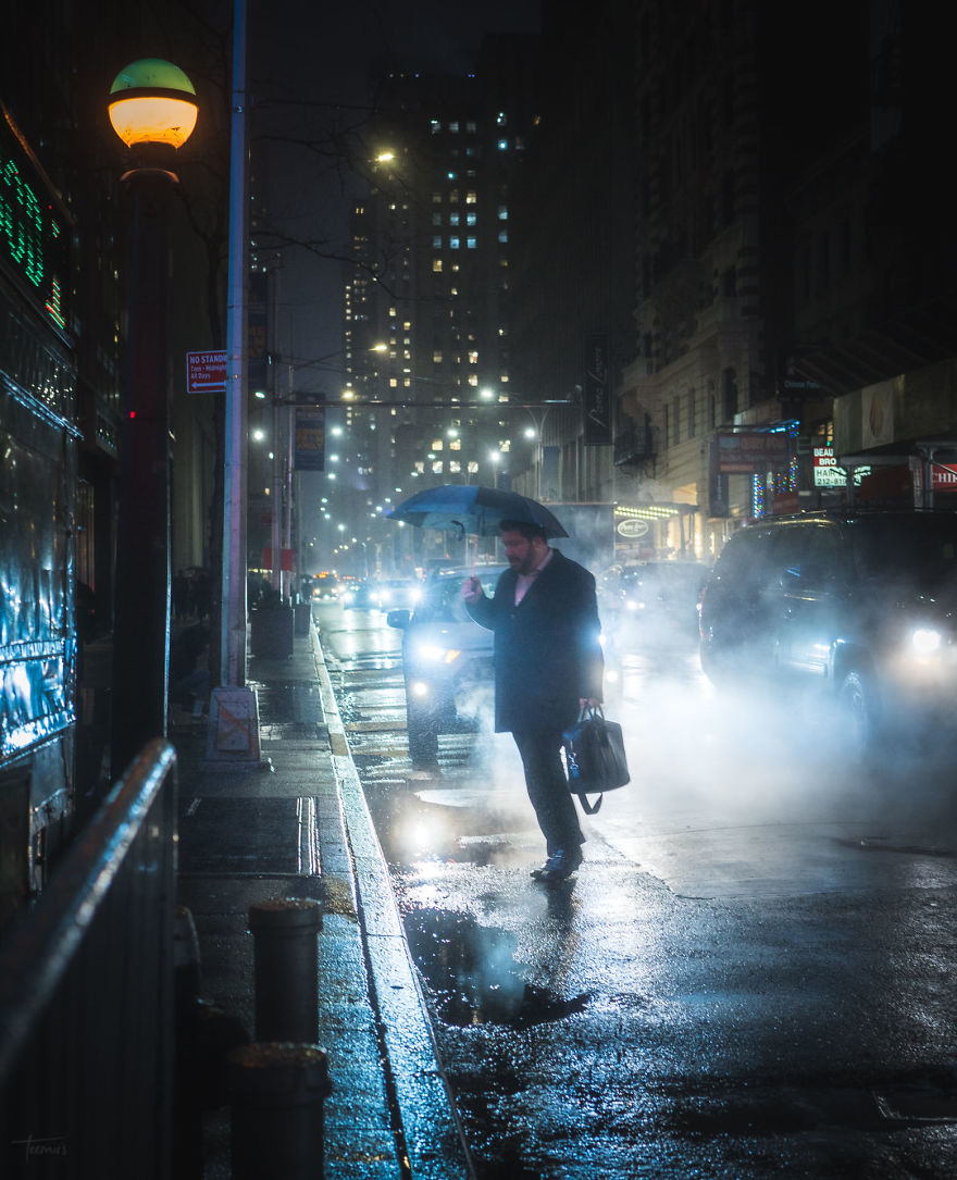 Gotham And Blade Runner Inspired Photos Of New York Before The Lockdown
