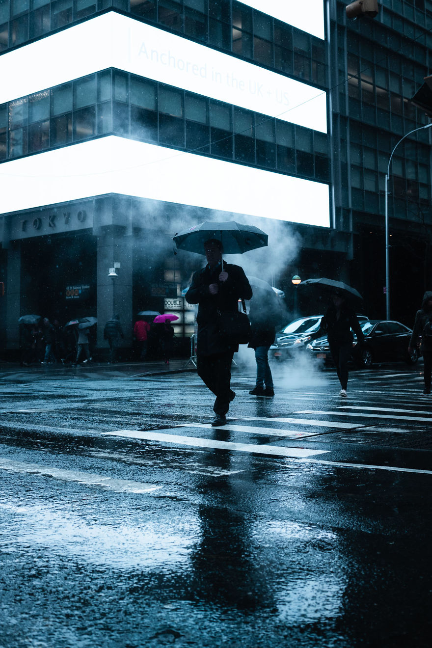 Gotham And Blade Runner Inspired Photos Of New York Before The Lockdown