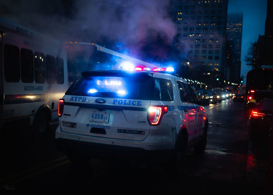 Gotham And Blade Runner Inspired Photos Of New York Before The Lockdown