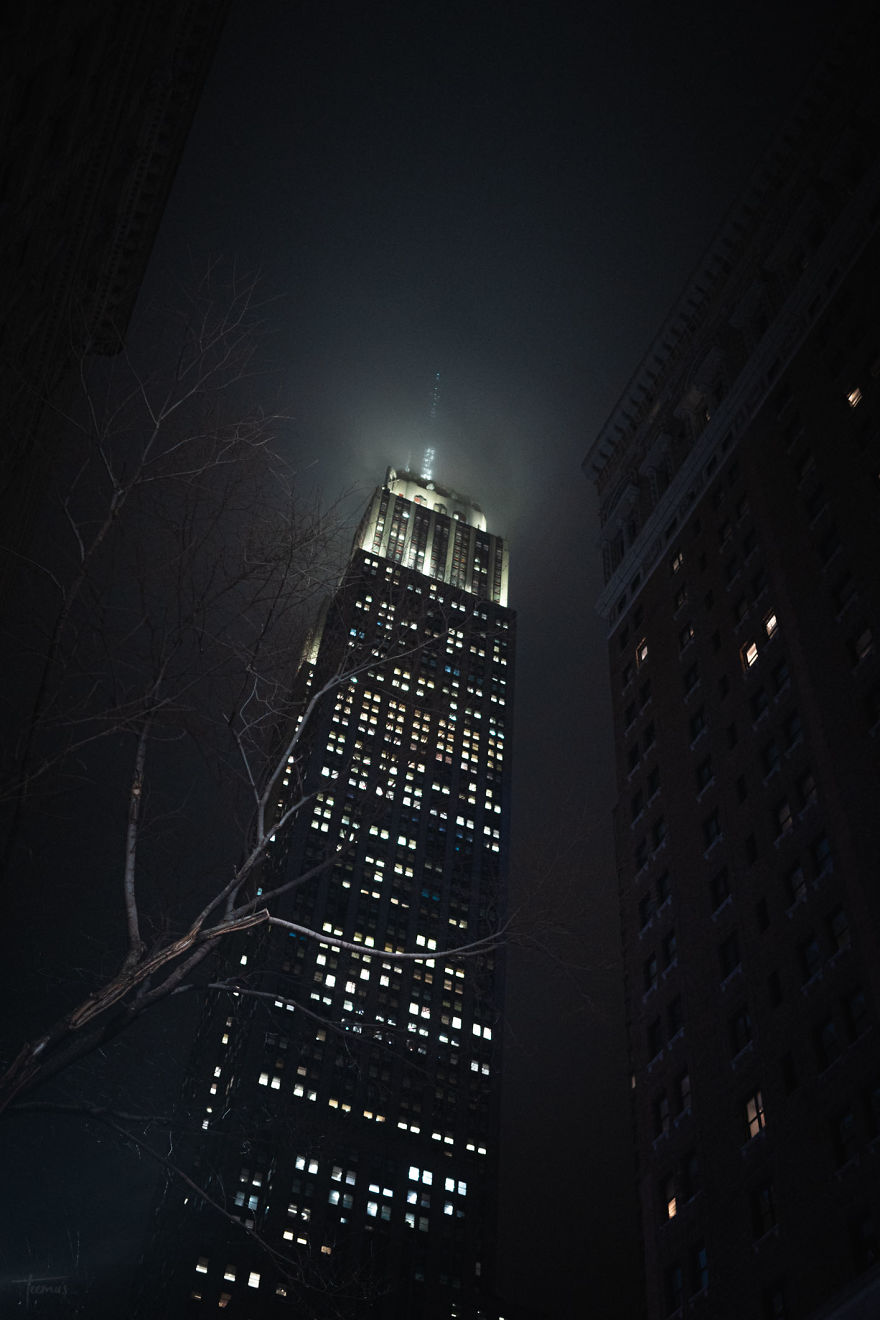Gotham And Blade Runner Inspired Photos Of New York Before The Lockdown
