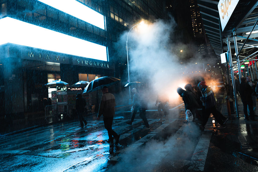Gotham And Blade Runner Inspired Photos Of New York Before The Lockdown