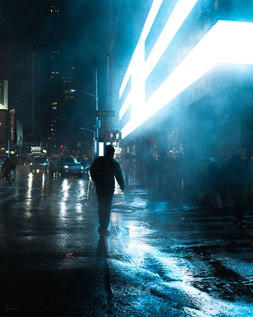 Gotham And Blade Runner Inspired Photos Of New York Before The Lockdown