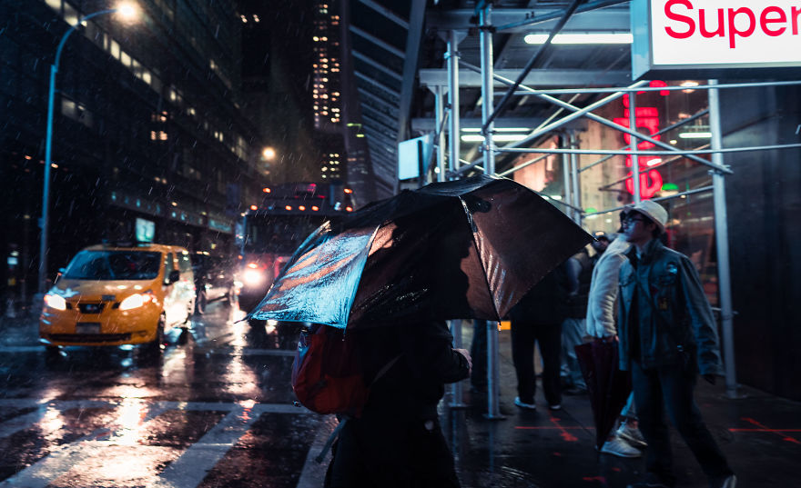 Gotham And Blade Runner Inspired Photos Of New York Before The Lockdown