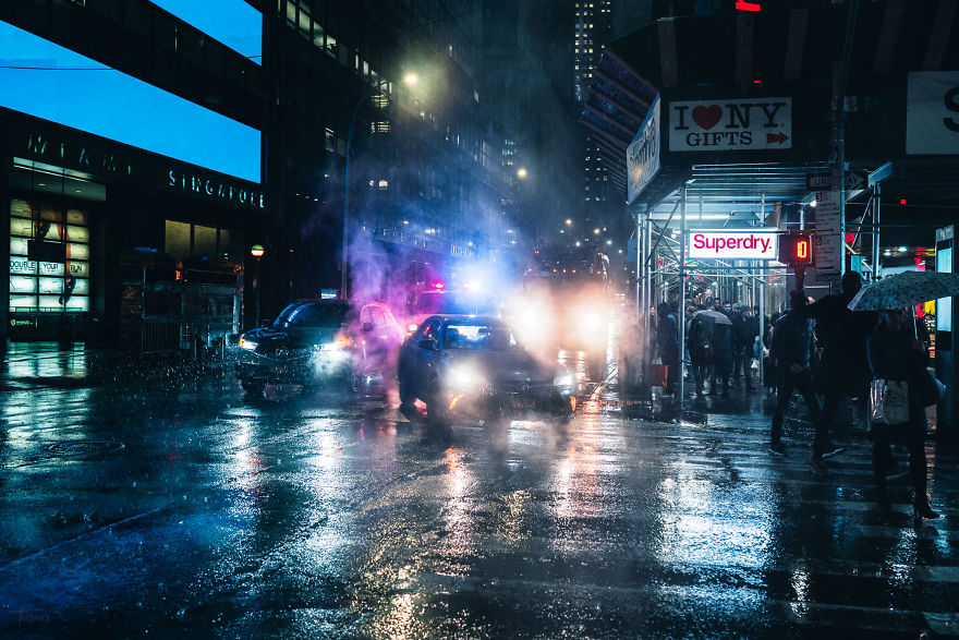 Gotham And Blade Runner Inspired Photos Of New York Before The Lockdown