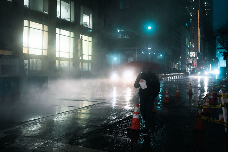 Gotham And Blade Runner Inspired Photos Of New York Before The Lockdown
